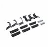 Go Rhino | DT4436T - Dominator Xtreme DT Side Steps with Mounting Bracket Kit - Textured Black - Tundra 3.5T 2022-2025