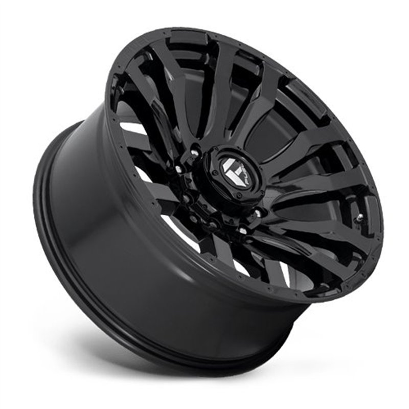 Fuel Off-Road | Blitz D675 20X10.0 ET-18 - Silver With Natural Face