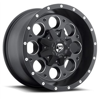 Fuel Off-Road | Revolver D525 15X8.0 ET-18 - Silver With Black Lip