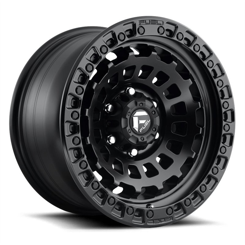 Fuel Off-Road | Zephyr D633 18X9.0 ET1 - Black With Natural Face
