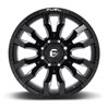 Fuel Off-Road | Blitz D673 20X9.0 ET20 - Black With Natural Accents