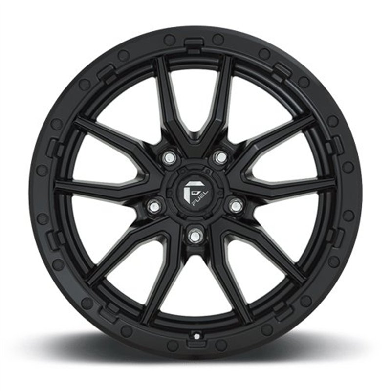 Fuel Off-Road | Rebel D679 20X10.0 ET-18 - Matte Black