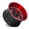 Fuel Off-Road | Triton D691 20X10.0 ET-18 - Candy Red / Milled