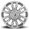 Fuel Off-Road | Blitz D693 20X10.0 ET-18 - Brushed Gunmetal / Tinted Clear
