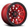 Fuel Off-Road | Covert D695 17X9.0 ET1 - Candy Red / Black Bead Ring