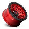 Fuel Off-Road | Covert D695 17X9.0 ET1 - Candy Red / Black Bead Ring
