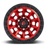 Fuel Off-Road | Covert D695 17X9.0 ET1 - Candy Red / Black Bead Ring