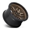 Fuel Off-Road | AMMO D702 17X9.0 ET1 - Matte Bronze / Black Bead Ring