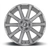 Fuel Off-Road | Contra Platinum D714 20X10.0 ET-19 - Brushed Gunmetal / Clear Tint