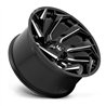 Fuel Off-Road | Reaction D753 22X12.0 ET-44 - Gloss Black / Milled