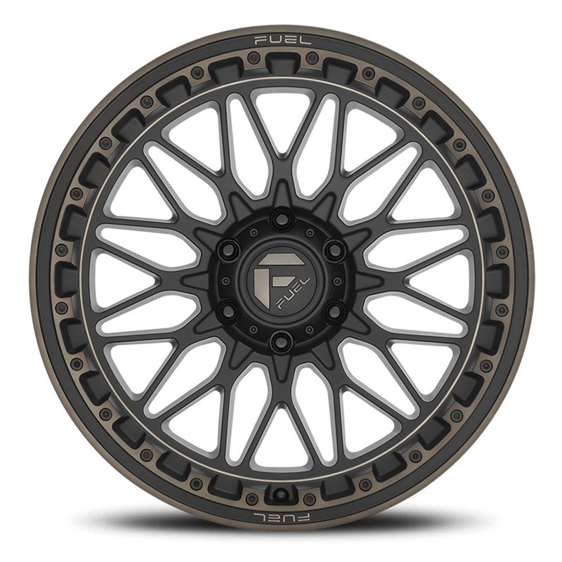 Fuel Off-Road | Trigger D759 20X9.0 ET1 - Matte Black / Dark Tint