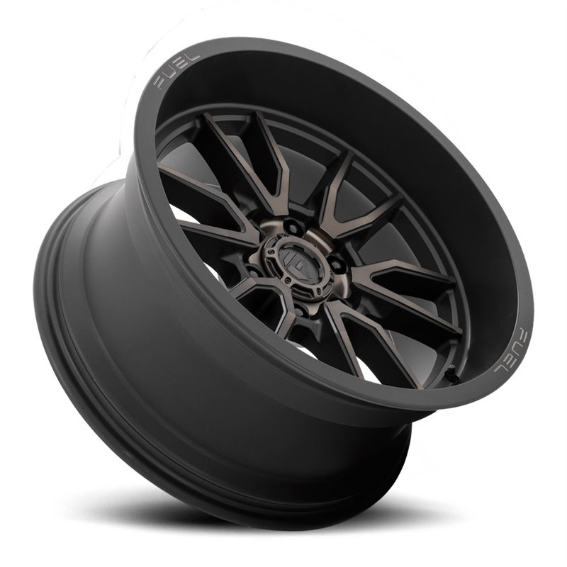 Fuel Off-Road | Clash 6 D762 20X10.0 ET-18 - Matte Black / Double Dark Tint