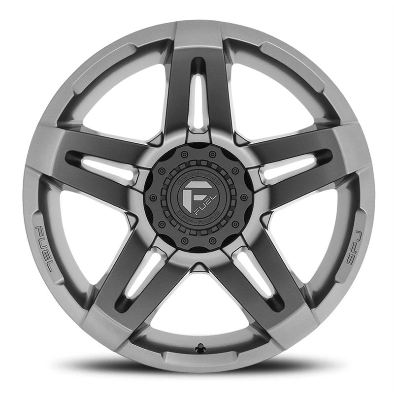 Fuel Off-Road | SFJ D764 20X12.0 ET-44 - Matte Gunmetal