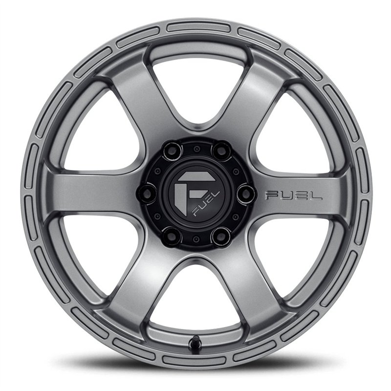 Fuel Off-Road | Rush D767 17X9.0 ET1 - Matte Gunmetal