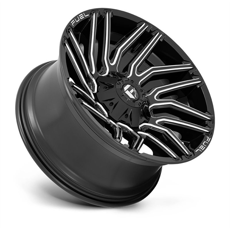 Fuel Off-Road | Typhoon D773 22X10.0 ET-18 - Gloss Black / Milled