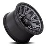Fuel Off-Road | Traction D825 20X9.0 ET1 - Matte Gunmetal / Black Ring