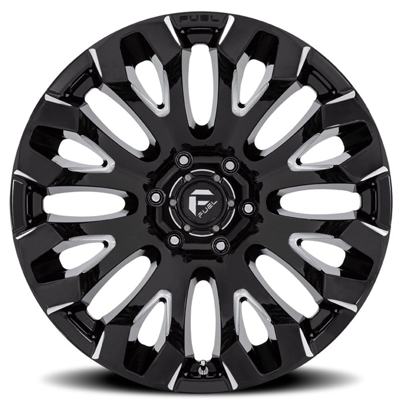 Fuel Off-Road | Quake D828 20X10.0 ET-18 - Gloss Black / Milled
