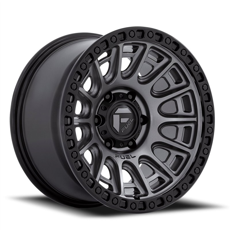 Fuel Off-Road | Cycle D835 20X9.0 ET1 - Matte Gunmetal / Black Ring