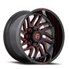 Fuel Off-Road | Hurricane D808 20X10.0 ET-18 - Gloss Black / Red Milled