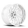Fuel Off-Road | Hurricane D809 20X10.0 ET-18 - Polished / Milled