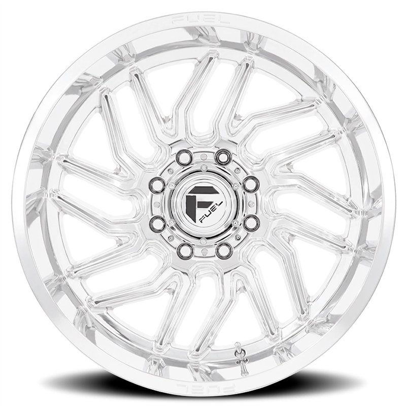 Fuel Off-Road | Hurricane D809 20X10.0 ET-18 - Polished / Milled