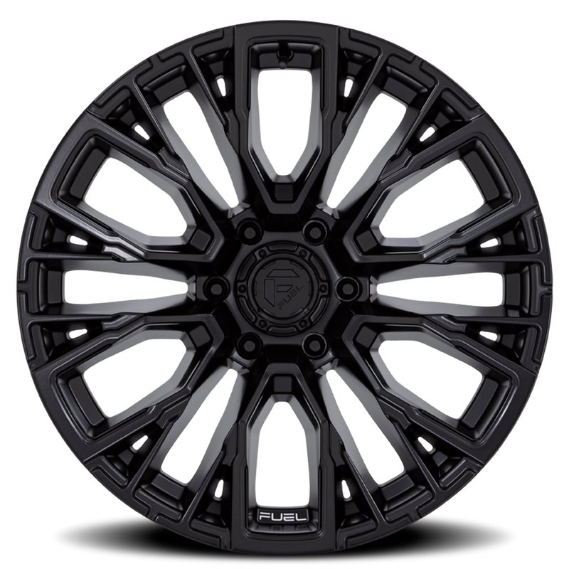 Fuel Off-Road | Rebar 6 D847 22X12.0 ET-44 - Blackout