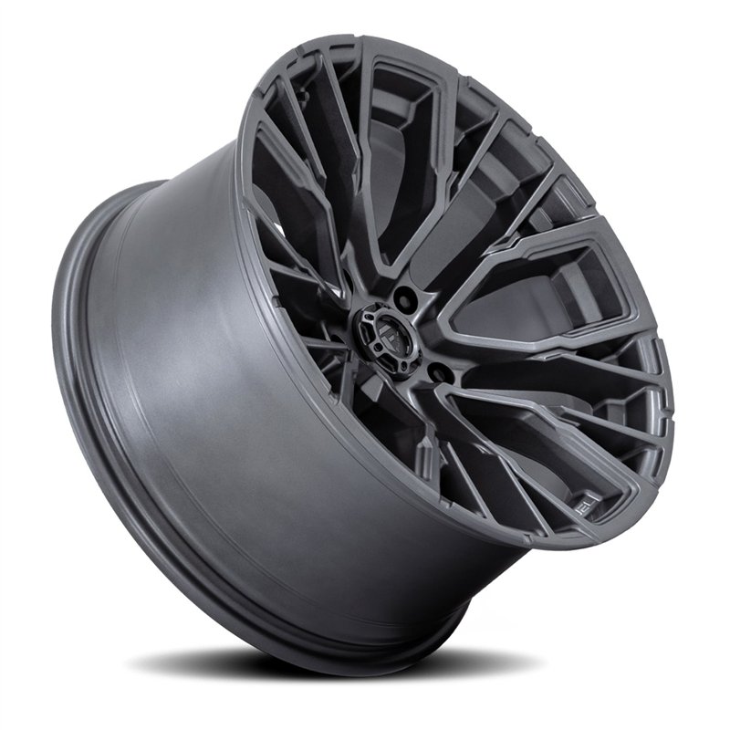 Fuel Off-Road | Rebar 5 D848 20X10.0 ET-18 - Matte Gunmetal
