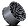 Fuel Off-Road | Rebar 5 D848 20X10.0 ET-18 - Matte Gunmetal