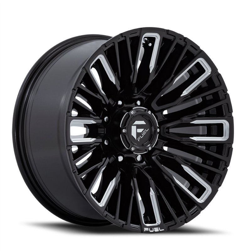 Fuel Off-Road | Rebar 8 D849 20X10.0 ET-18 - Gloss Black / Milled