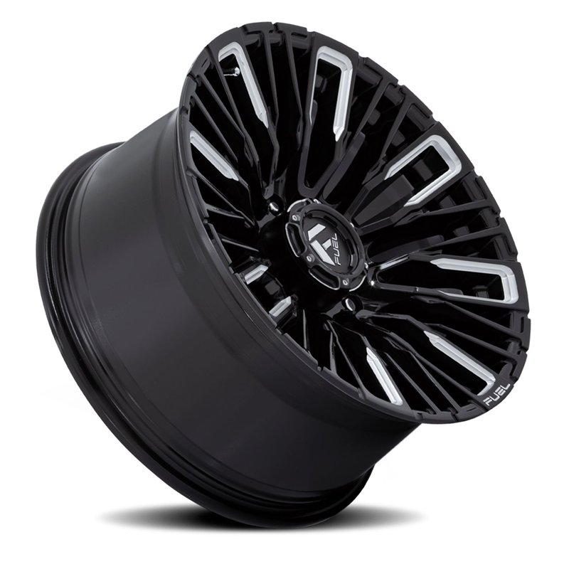 Fuel Off-Road | Rebar 8 D849 20X10.0 ET-18 - Gloss Black / Milled