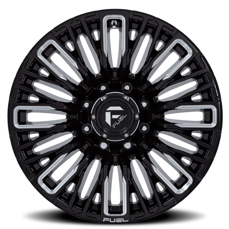 Fuel Off-Road | Rebar 8 D849 20X10.0 ET-18 - Gloss Black / Milled