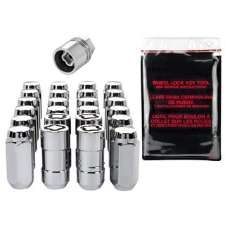 McGard | Cone Seat Exposed Style Wheel Installation Kit-Chrome - Cadillac / Chevrolet 1995-2024