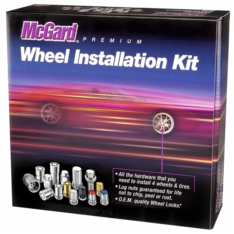 McGard | Cone Seat Exposed Style Wheel Installation Kit-Chrome - Cadillac / Chevrolet 1995-2024