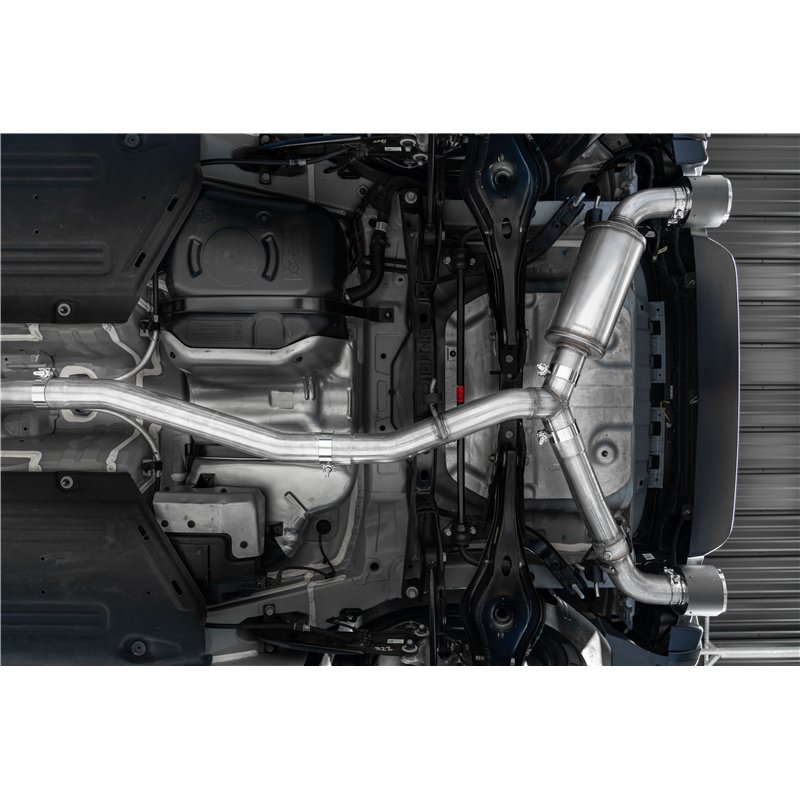 MBRP | Exhaust 3in. Cat-Back Dual Split Rear Exit Active T304 - Kona N 2.0T 2022-2023