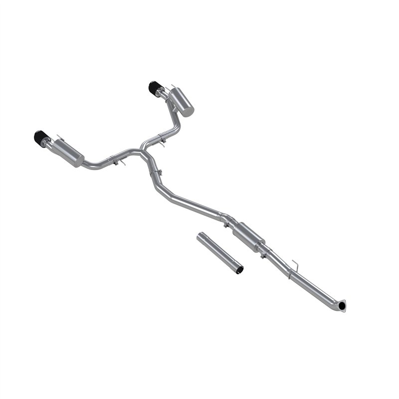 MBRP | Exhaust 3in. Cat Back 2.5in Dual Split Rear T304 CF - Integra / Civic Si 1.5T 2022-2025