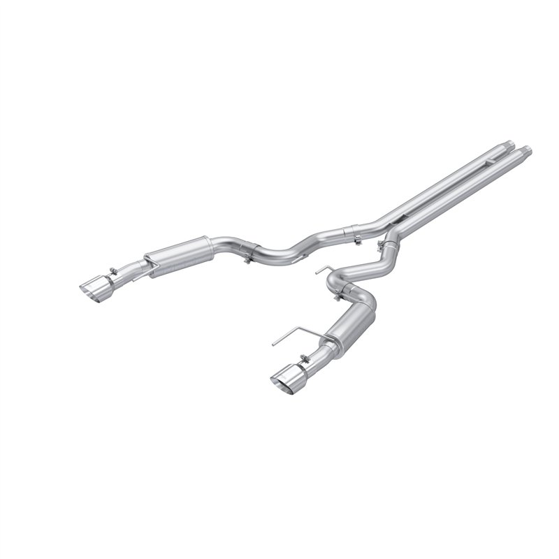 MBRP | Exhaust 3in. Cat Back Dual Split Rear Race Version 4.5in. tips AL - Mustang GT / GT Premium 5.0L 2024-2025