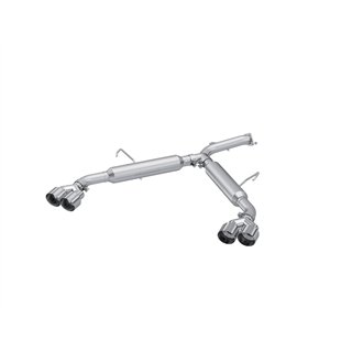 MBRP | Exhaust 3in. Axle-Back Dual Split Quad Rear Exit AL - Forte GT / GT Limited 1.6T 2022-2024