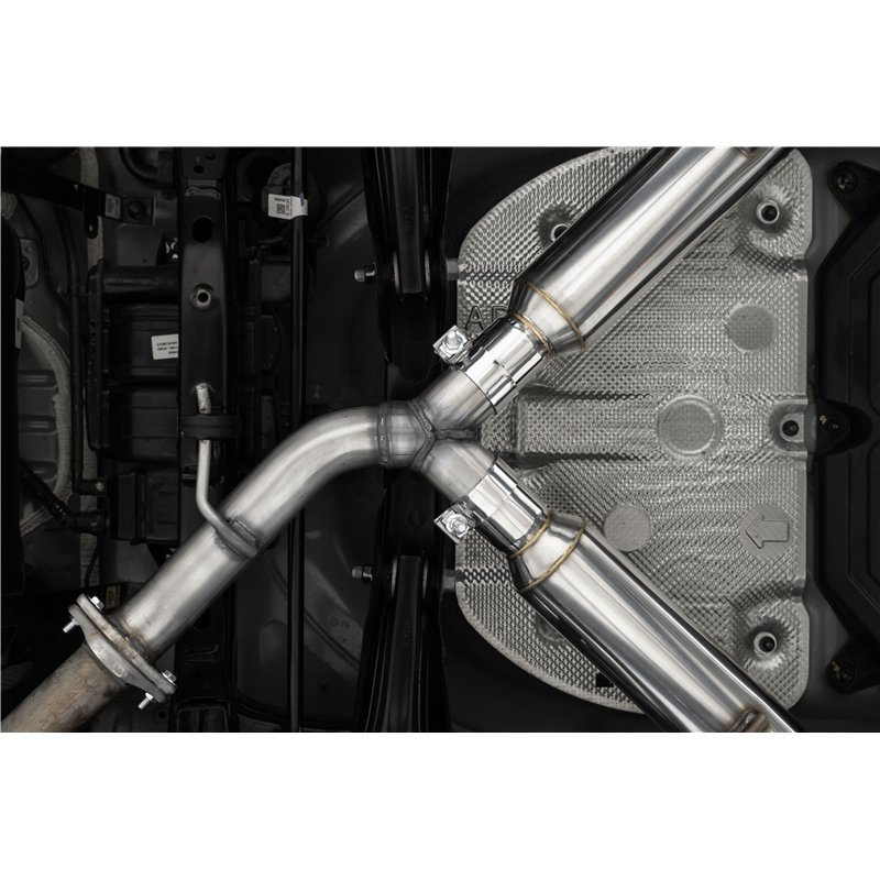MBRP | Exhaust 3in. Axle-Back Dual Split Quad Rear Exit AL - Forte GT / GT Limited 1.6T 2022-2024