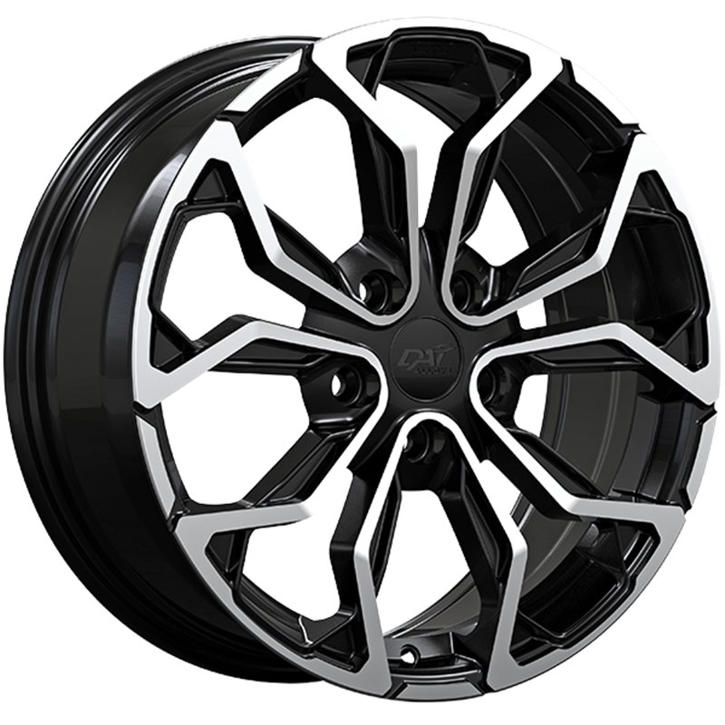 DAI | MUSE 17x7.0 ET45 - Gloss Black - Machined Face