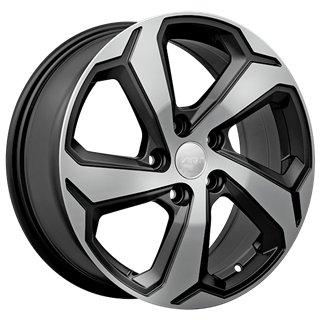 ART Replica | REPLICA 343 17x7.0 ET35 - Gloss Black - Machined Face
