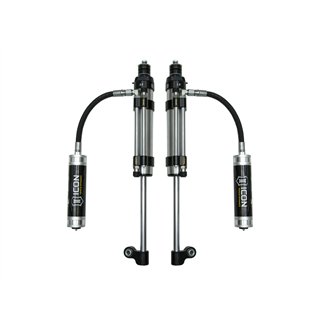 ICON Alloys | 2005-2023 Toyota Tacoma, Rear, RXT 2.5 Omega Bypass Remote Reservoir Shocks, Pair - Tacoma 2.7L / 3.5L / 4.0L 2005