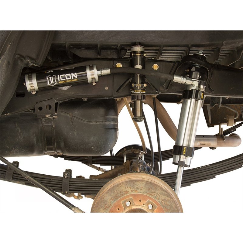 ICON Alloys | 2005-2023 Toyota Tacoma, Rear, RXT 2.5 Omega Bypass Remote Reservoir Shocks, Pair - Tacoma 2.7L / 3.5L / 4.0L 2005