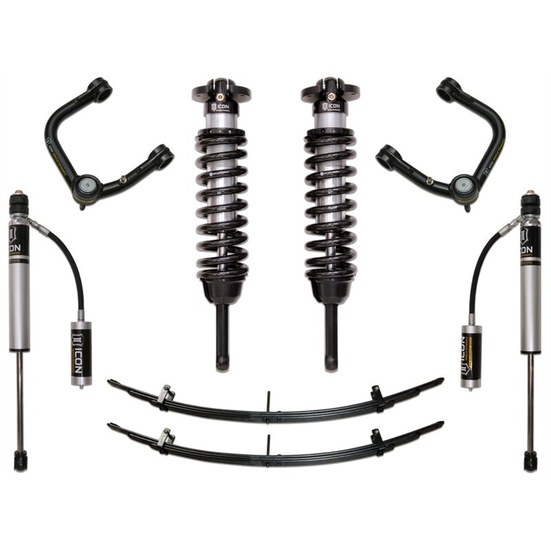 ICON Alloys | 2005-2015 Toyota Tacoma 0-3.5" Lift/2016-2023 Tacoma 0-2.75" Lift, Stage 3 Suspension System, Tubular UCA - Tacoma