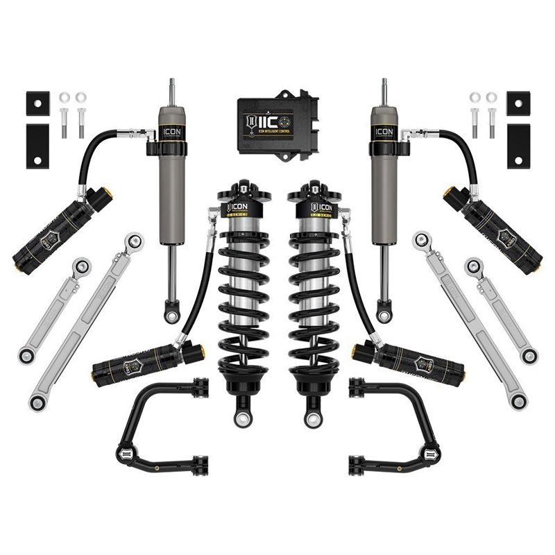 ICON Alloys | 22-23 Toyota Tundra 2-3.25" Lift Stage 4 3.0 Suspension System, Tubular - Tundra 3.5T 2022-2024