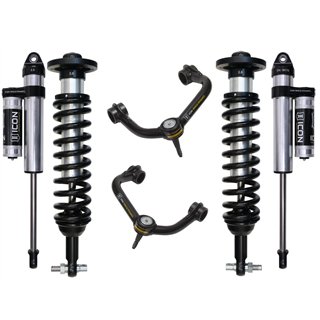 ICON Alloys | 2015-20 Ford F150 4WD, 0-2.63" Lift, Stage 3 Suspension System, Tubular UCA - F-150 2015-2020