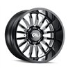 CALI Off-Road | 9110 Summit 20X9.0 ET0 - Black With Natural Accents