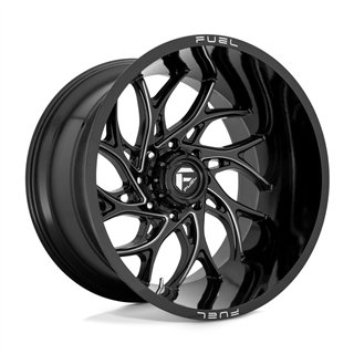Fuel Off-Road | Runner D741 20X10.0 ET-18 - Black With Natural Accents