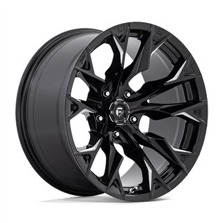 Fuel Off-Road | Flame 5 D803 20X10.0 ET-18 - Black With Natural Accents