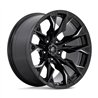 Fuel Off-Road | Flame 5 D803 20X10.0 ET-18 - Black With Natural Accents