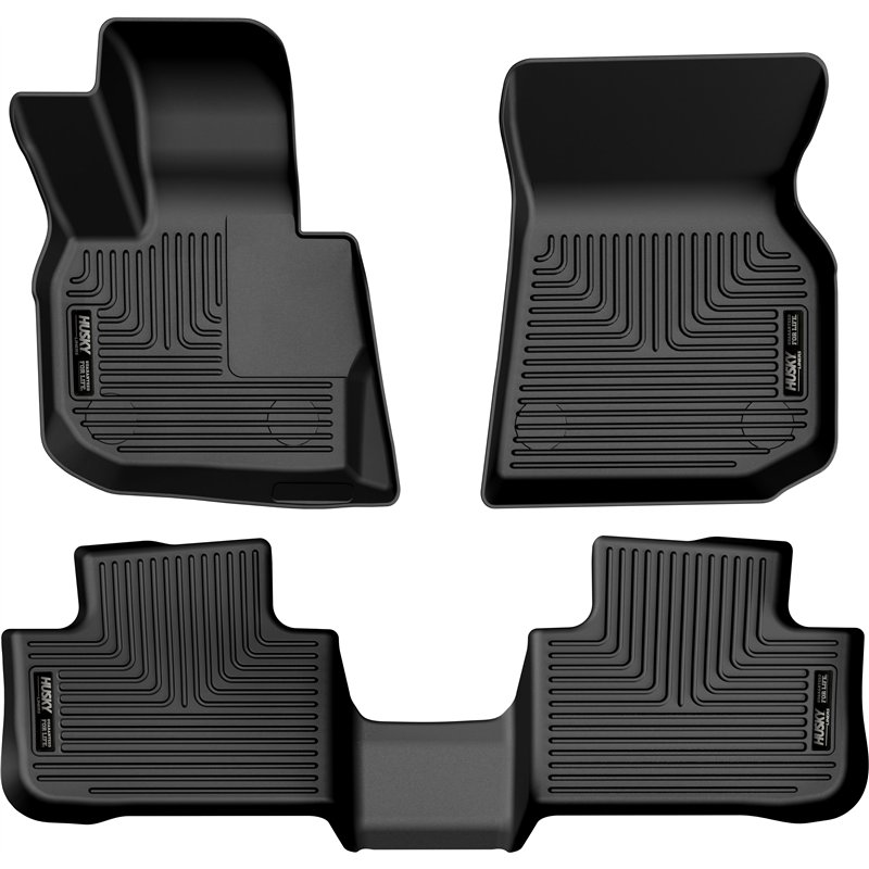 Husky Liners | Weatherbeater Front & 2nd Seat Floor Liners - X3 / X4 2.0T / 3.0T 2018-2024
